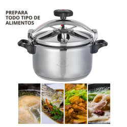 Olla royal Swiss 4 litros (Ideal para 3 o 4 personas) Olla express