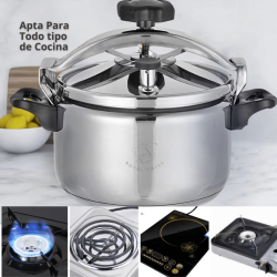 Olla royal Swiss 4 litros (Ideal para 3 o 4 personas) Olla express