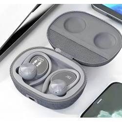 Auriculares deportivos J92 Gancho para la oreja grises TWS