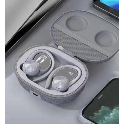 Auriculares deportivos J92 Gancho para la oreja grises TWS