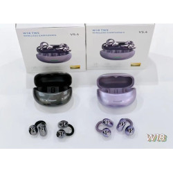 Auriculares Inalámbricos Deportivos W18  COLOR LILA