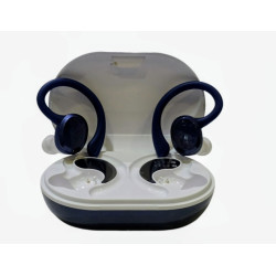 Auriculares Bluetooth Q38 In Ear Microauriculares Cancelación de Ruido Autonomía 8 H Azul OHPA