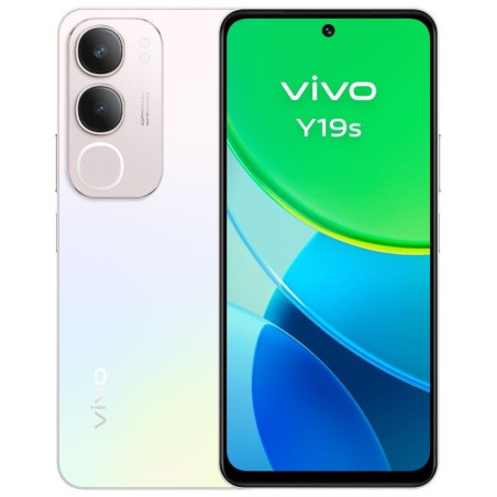 Smartphone Vivo Y19s 8GB/ 256GB/ 6.68"/ Plata Perla