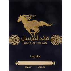 Lattafa Qaed Al Fursan Eau De Parfum 90ml Men Fragrance (Perfume Árabe para hombre)