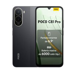 POCO C81 Pro Negro 4GB+256GB