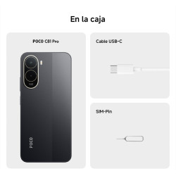 POCO C81 Pro Negro 4GB+256GB