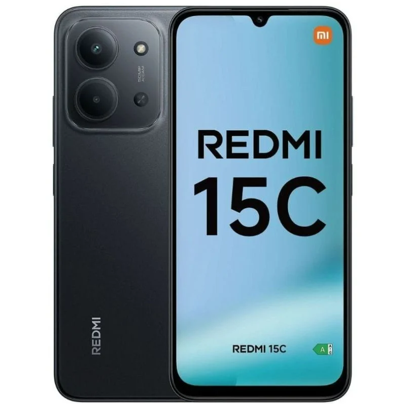 Smartphone Xiaomi Redmi 15C 4GB/ 128GB/ 6.9"/ Negro