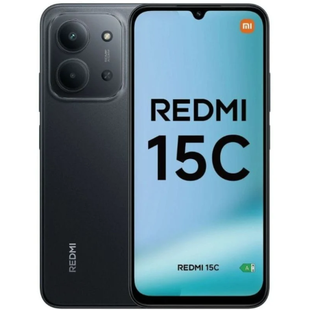 Smartphone Xiaomi Redmi 15C 4GB/ 128GB/ 6.9"/ Negro