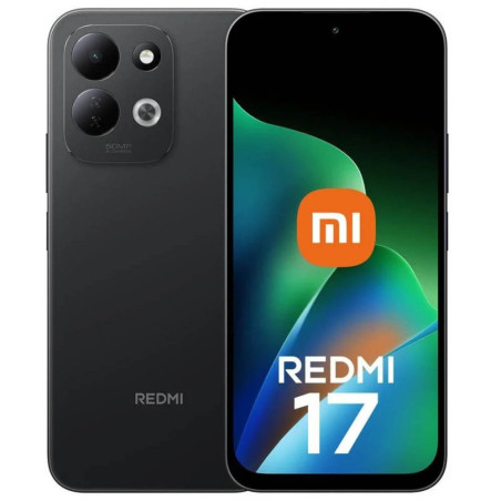 Smartphone Xiaomi Redmi 17 4GB/ 256GB/ 6.9"/ Negro