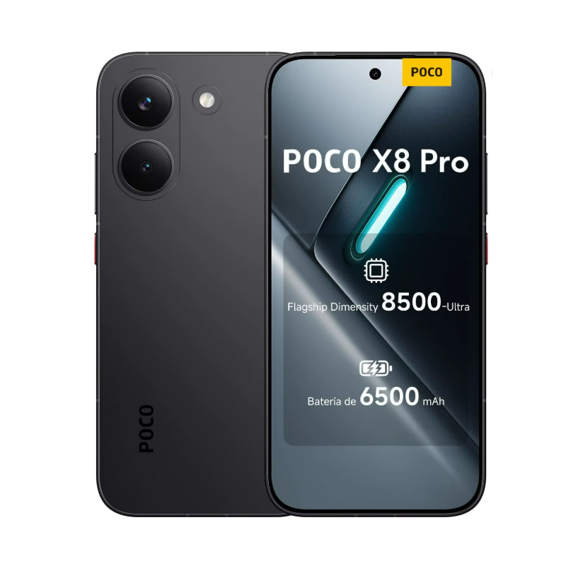 POCO X8 Pro Negro 8 GB + 512 GB (Nuevo) 3 años Garantía