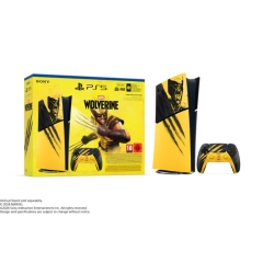 Sony PlayStation 5 Slim Digital Bundle Battle Yellow Marvel's Wolverine Edición Limitada