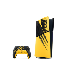 Sony PlayStation 5 Slim Digital Bundle Battle Yellow Marvel's Wolverine Edición Limitada