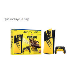 Sony PlayStation 5 Slim Digital Bundle Battle Yellow Marvel's Wolverine Edición Limitada