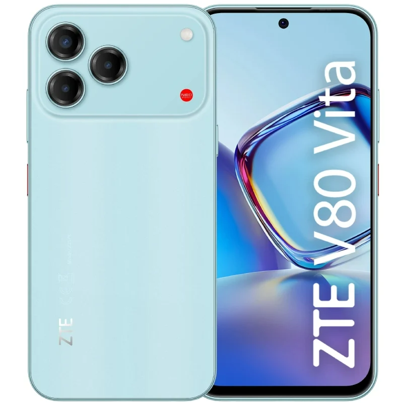 Smartphone ZTE Blade V80 Vita 4GB/ 256GB/ 6.75"/ Azul