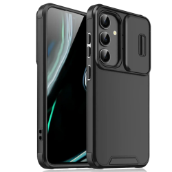 Funda Anticaídas para Teléfono con Ventana Deslizante, Agradable al Tacto, para Samsung Galaxy A57 5G