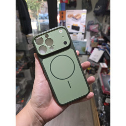 Funda para iPhone 15 Pro Max color verde naturaleza