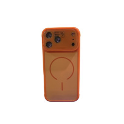 Funda compatible con iPhone 17 Pro Max naranja Power