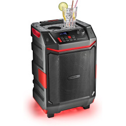 ALTAVOZ PREMIUM PORTÁTIL DE 300W COMPATIBLE CON TEC. BLUETOOTH/ USB/AUX. BATERÍA RECARGABLE. IPX6.