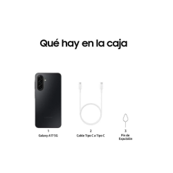 Smartphone Samsung Galaxy A17 4GB/ 128GB/ 6.7"/ 5G/ Negro