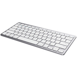 Teclado Compacto Inalámbrico Trust 24654/ Plata
