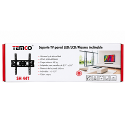 Soporte TV  para pared LED/LCD/PLASMA INCLINABLE  DE 23 A 55 PULGADAS