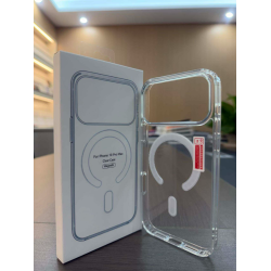 Funda compatible con iPhone 18 Pro MAX TRANSPARENTE soporta carga inalambrica